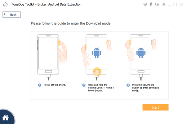 Ingrese al modo de descarga antes de realizar el desbloqueo OEM de Samsung