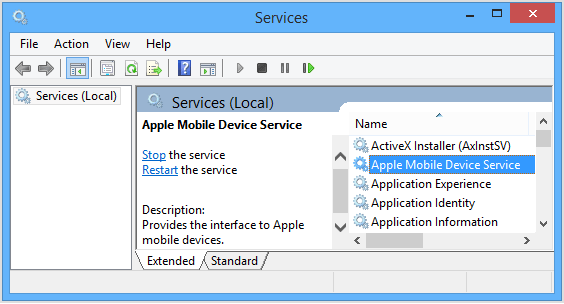 Descarga de soporte de dispositivos móviles de Apple