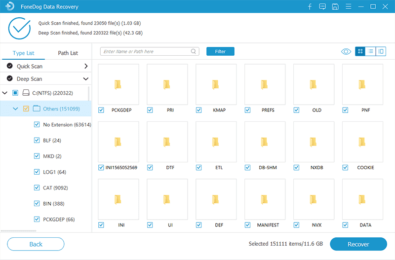 Escaneo profundo para recuperar archivos de Excel no guardados