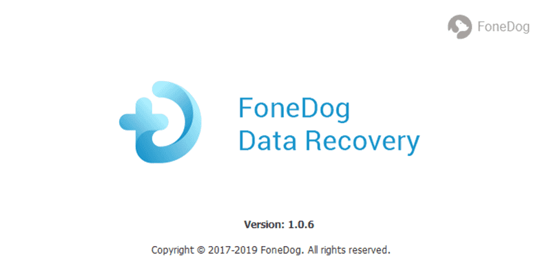 Inicie el programa de recuperación de datos FoneDog