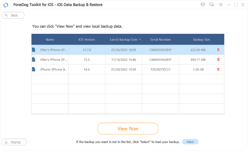 Copia de seguridad de iPhone con iTunes