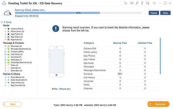 Analizando Icloud Backup