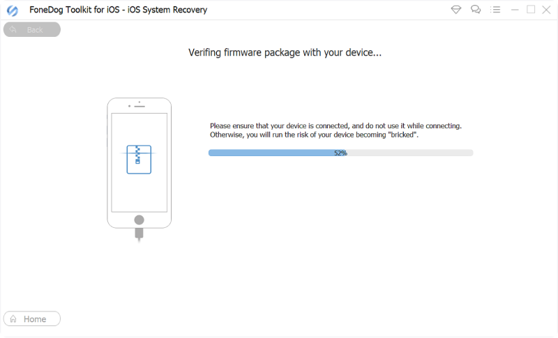 Verificación del firmware descargado para instalar IPSW sin iTunes