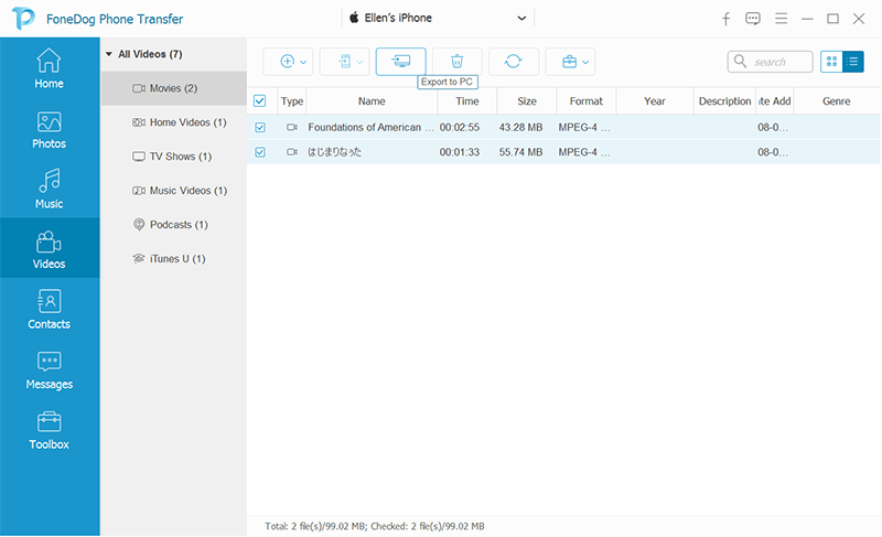 Transferir datos de Huawei a Samsung usando FoneDog Phone Transfer