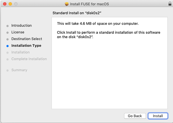 Instalar Osxfuse Instalar