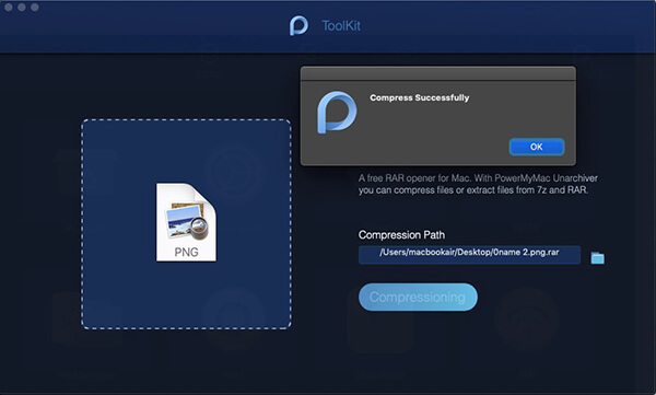 acabado de compresa desmontable