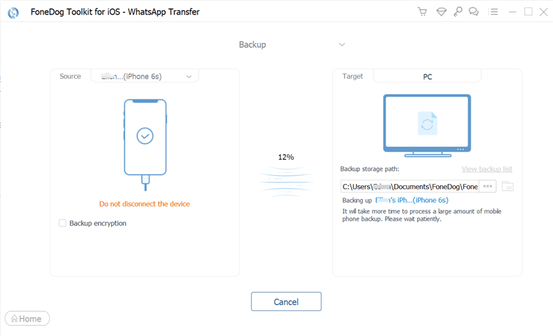 Haga una copia de seguridad de sus datos de WhatsApp en la computadora usando FoneDog WhatsApp Transfer