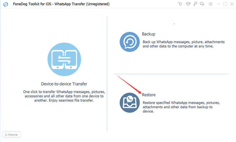 Restaurar WhatsApp para arreglar las notificaciones de WhatsApp que no funcionan