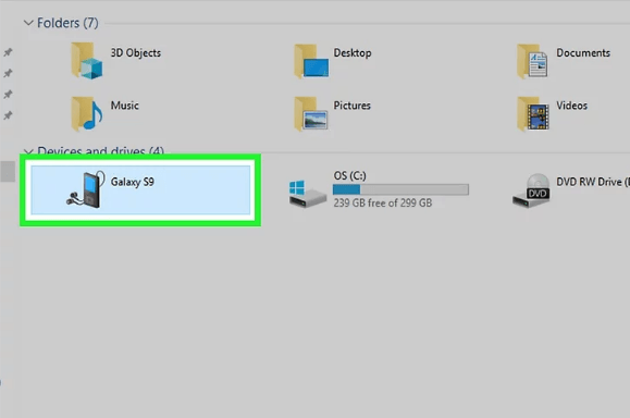 Acceda a los archivos de Android desde la PC usando una tarjeta SD