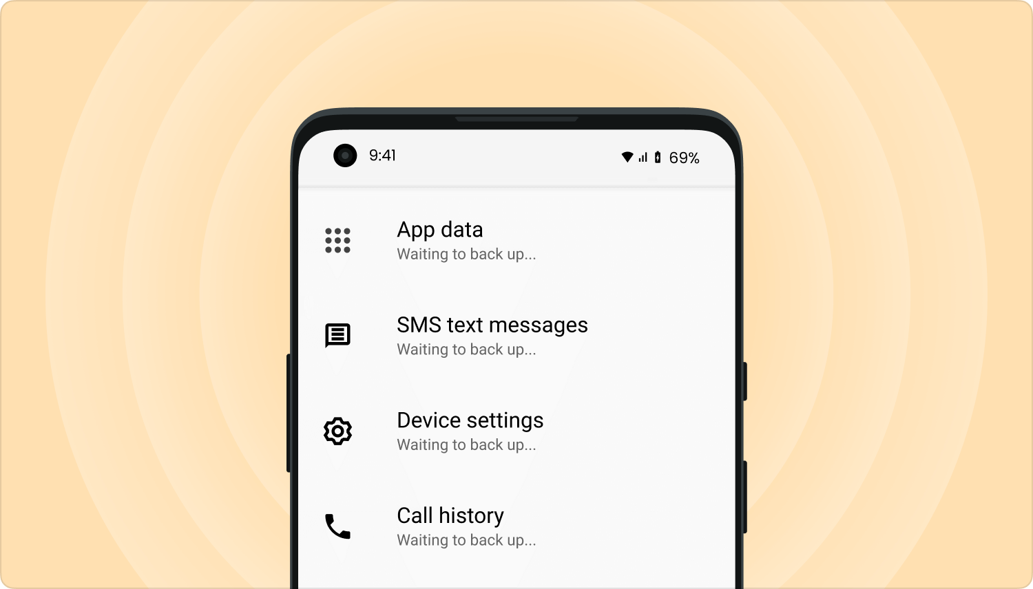 Guardar mensajes de texto en la tarjeta SIM con Samsung Cloud