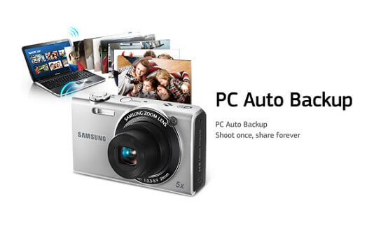 Copia de seguridad automática de PC para Samsung Smart Camera