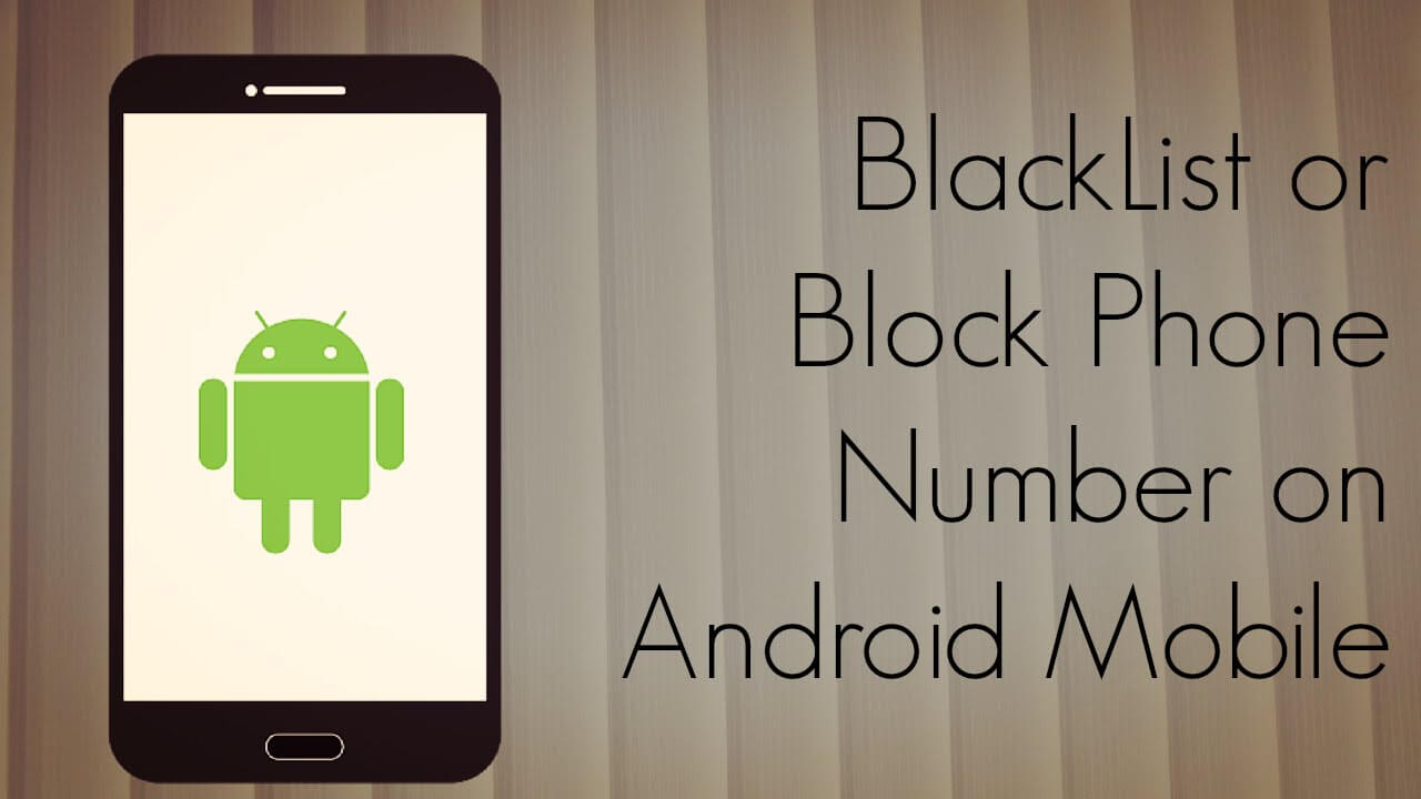 Número de bloque en Android