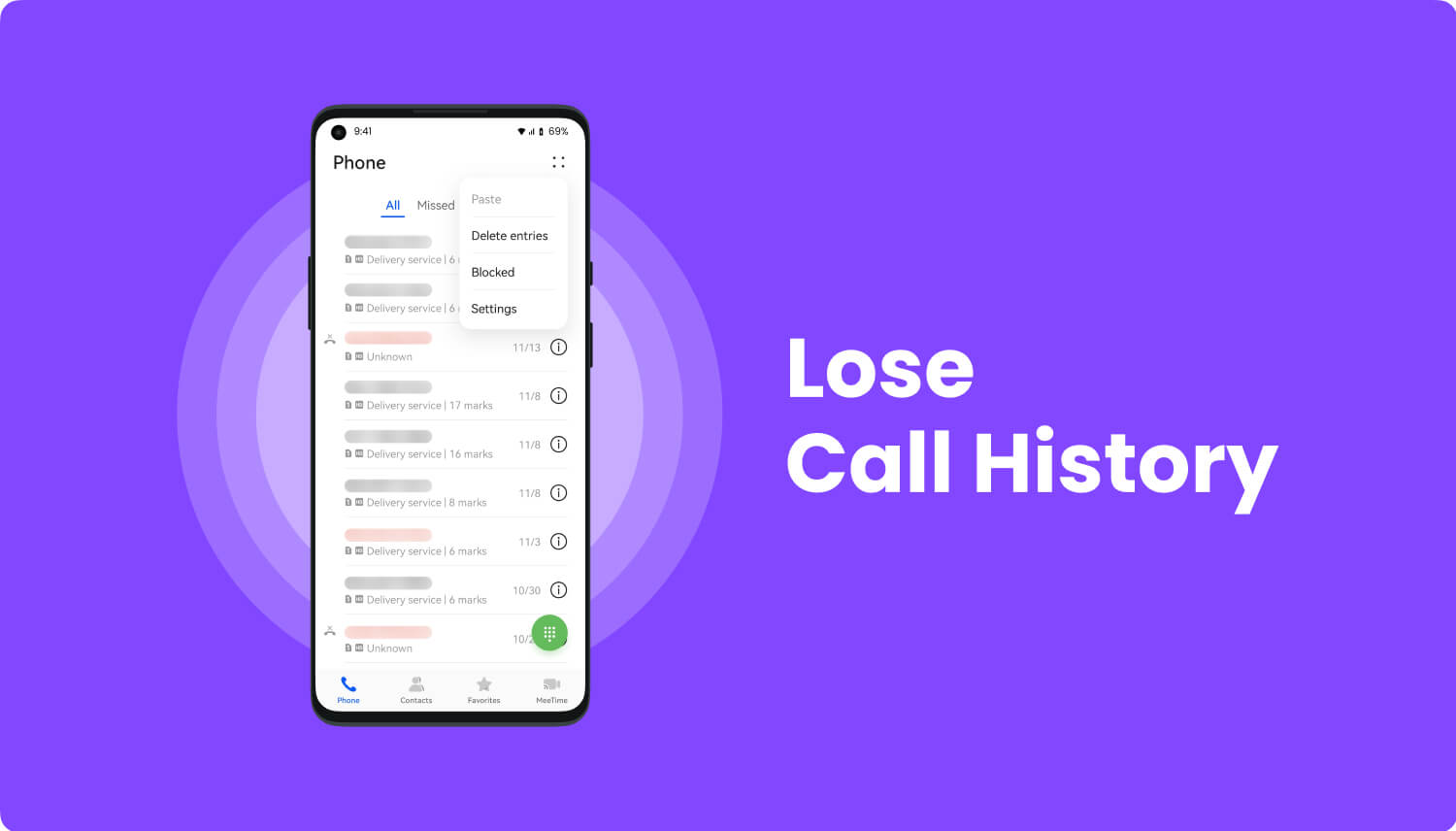 Por qué necesita recuperar el historial de llamadas eliminadas en Android
