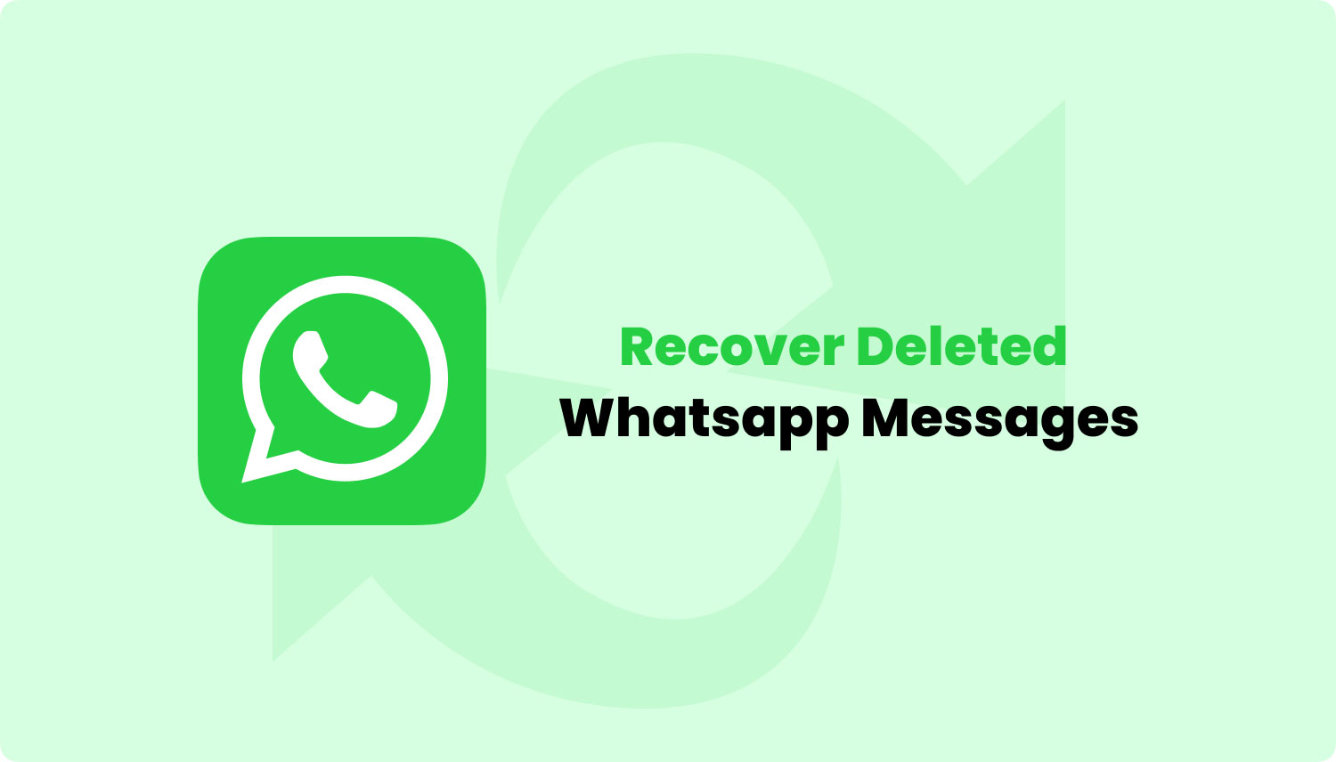 Razone de la pérdida de mensajes de WhatsApp