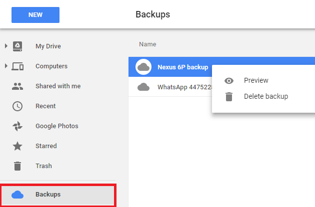 Recuperar fotos eliminadas permanentemente de Google Drive