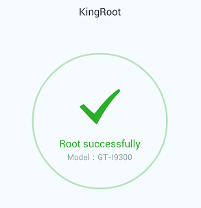 Kingroot App Root con éxito