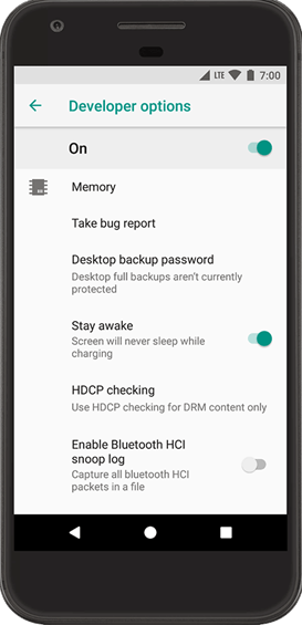 Habilite la depuración USB en su Android para Moborobo Transferir aplicaciones de Android a PC