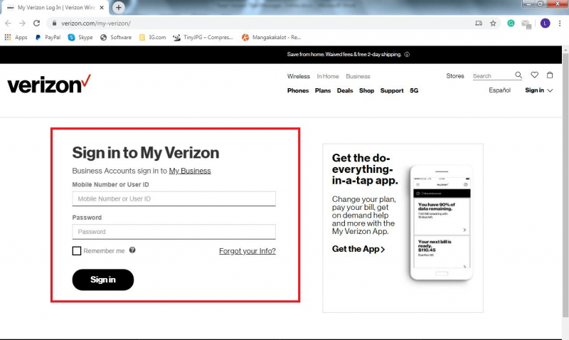 Cómo leer mensajes de texto de Verizon en línea por primera vez