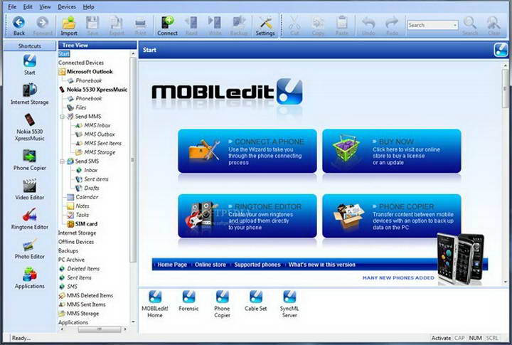 Mobiledibest Software de copia de seguridad de Android para PC Mobiledit