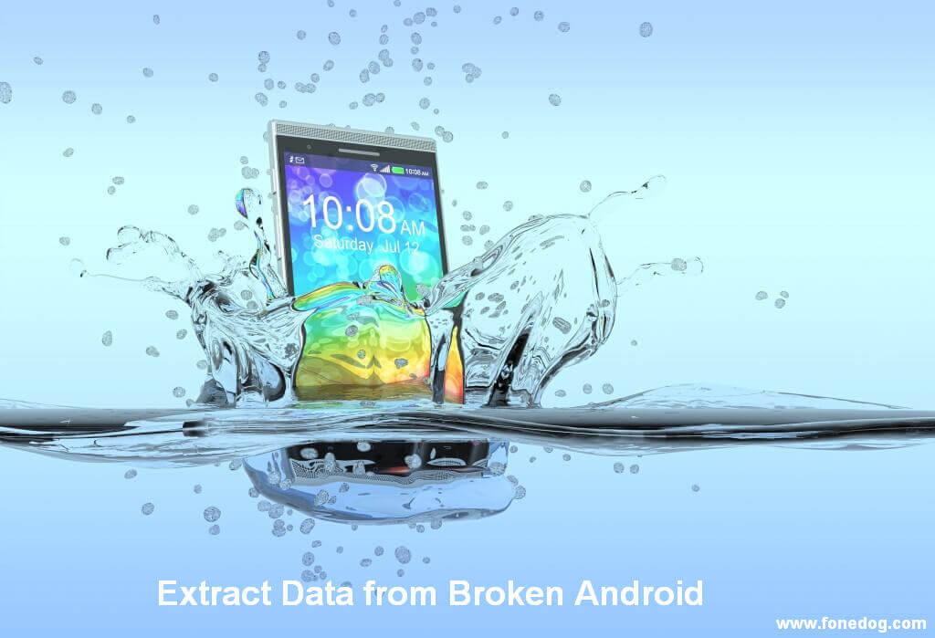 extraer datos de Android roto
