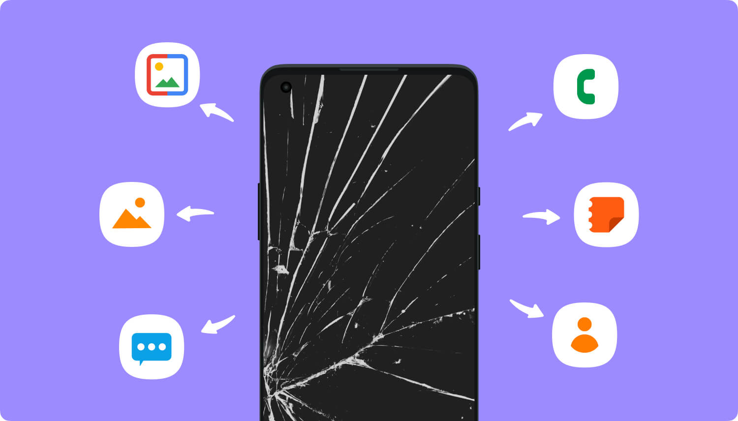 Servicio de recuperación de datos Android Teléfono Tablet eMMC Pantalla Rajada Sin alimentación roto 