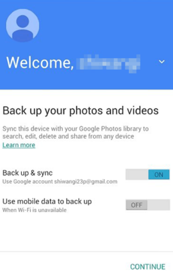Transfiere fotos de iPhone a Samsung usando Google Photos