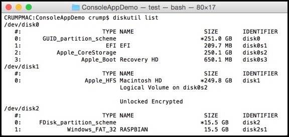 Cómo formatear la tarjeta SD en Mac a FAT32 con terminal