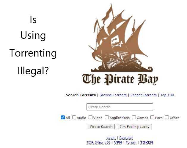 Está usando Torrent ilegal