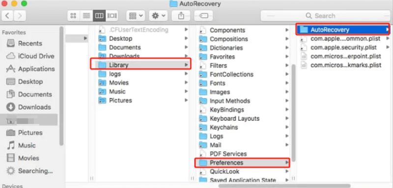 Recuperar archivos de Excel no guardados en Mac desde una carpeta temporal