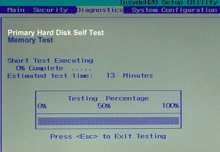 Verifique el BIOS para recuperar datos del disco duro dañado