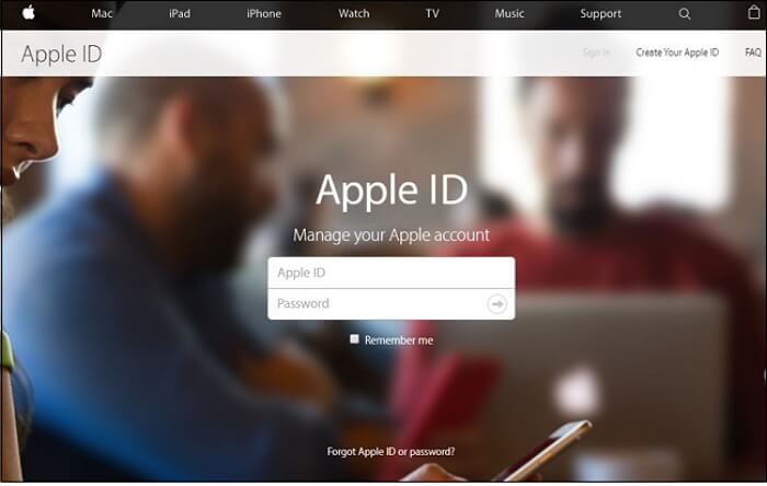 Introduzca la contraseña de ID de Apple