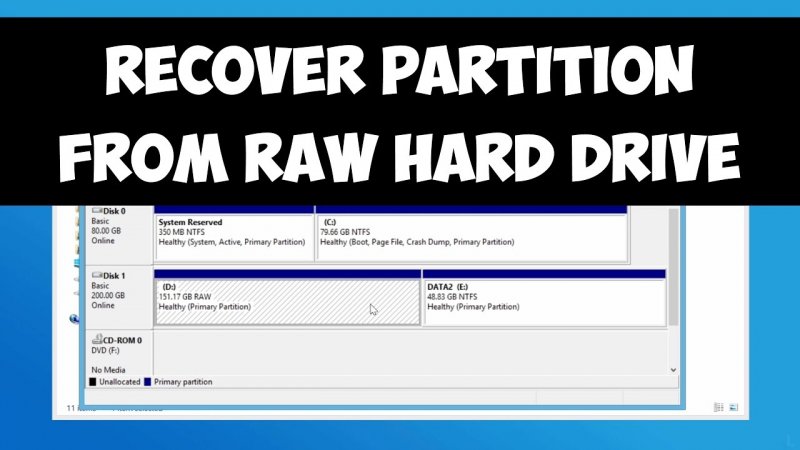 Software de recuperación de disco RAW: DiskGenius