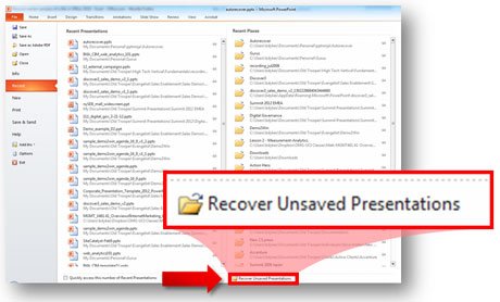 Cómo recuperar archivos de Mac de PowerPoint no guardados