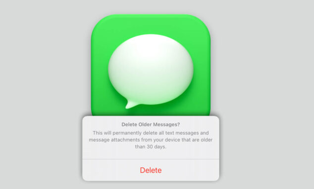 Eliminar viejos chats de iMessages