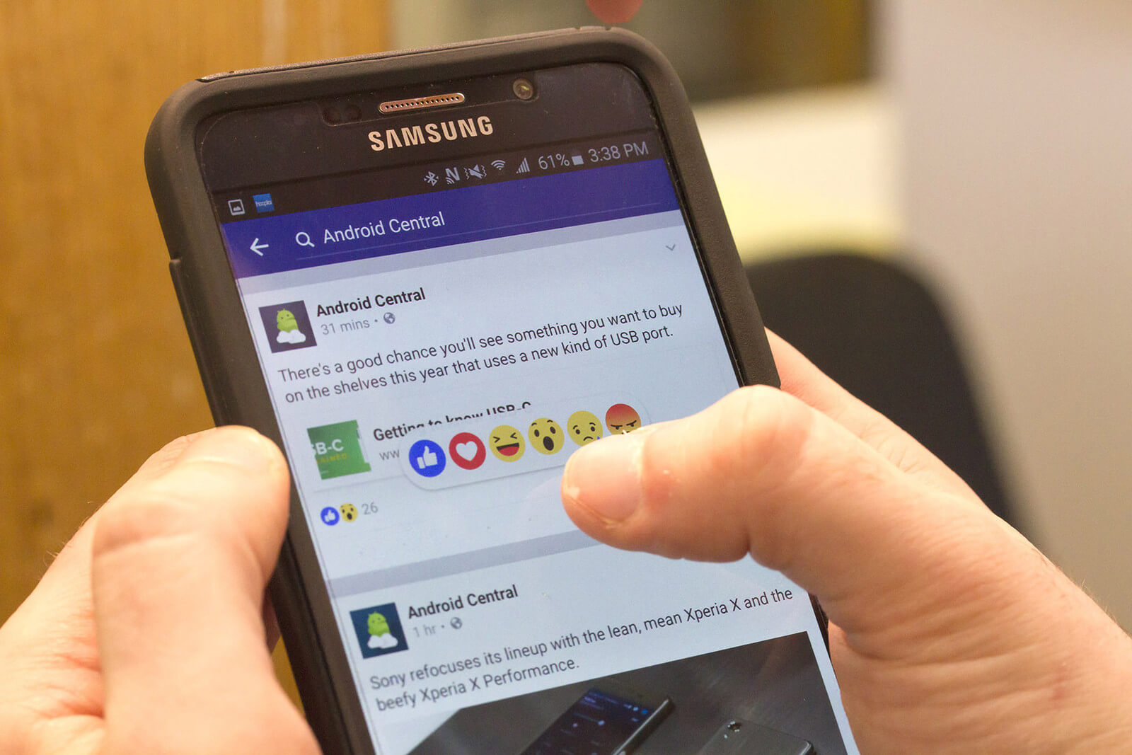Arreglar Facebook deteniendo Android