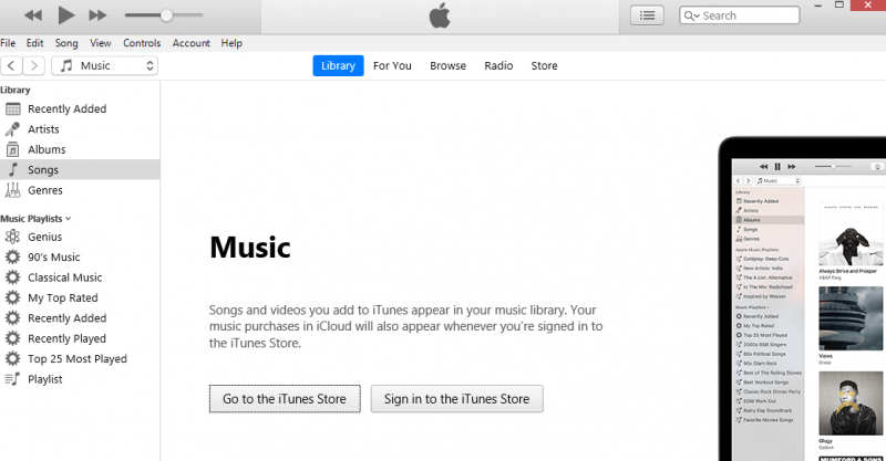 Inicie la aplicación iTunes