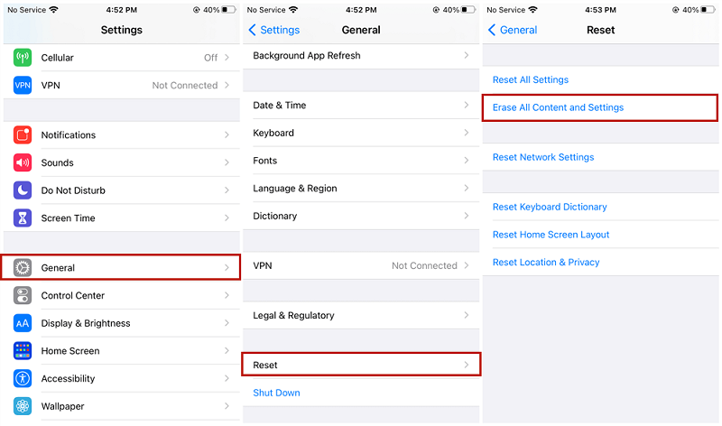 Restaurar iMessages eliminados de iCloud Backup