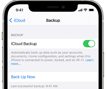 Recuperar capturas de pantalla eliminadas en iOS usando iCloud Backup