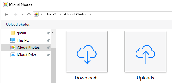 Transfiera fotos desde iCloud a la PC desde la aplicación iCloud