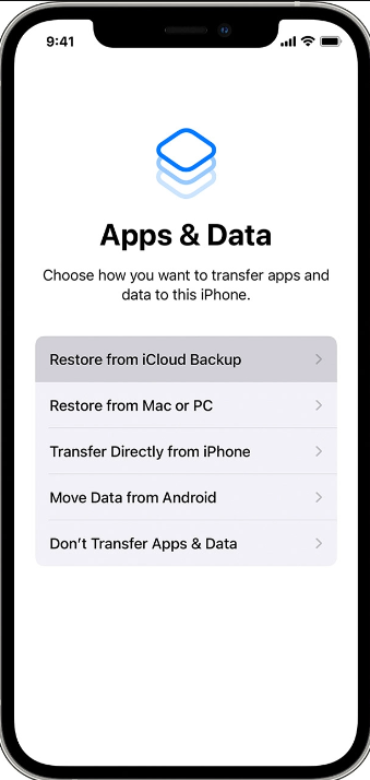 Recuperación gratuita de mensajes de texto de iPhone: iCloud