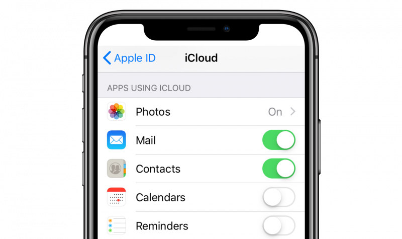 Sincronizar contactos de iPhone a Mac usando iCloud