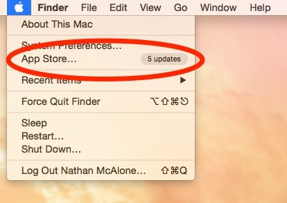 Compruebe si hay actualizaciones de software