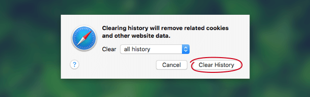 Borrar las cookies de Safari