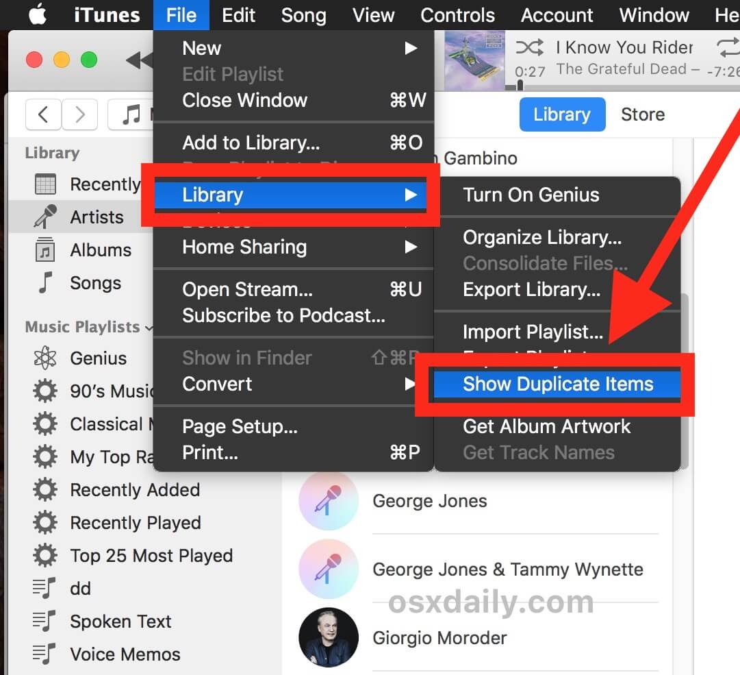 Encuentra Duplicate Itunes 12 2