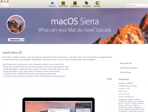 Macos Outated