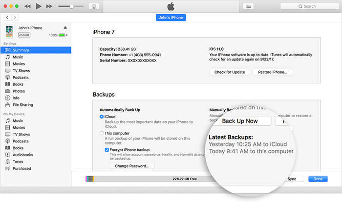 Guía sobre cómo hacer copias de seguridad de las fotos de tu iPhone con iTunes