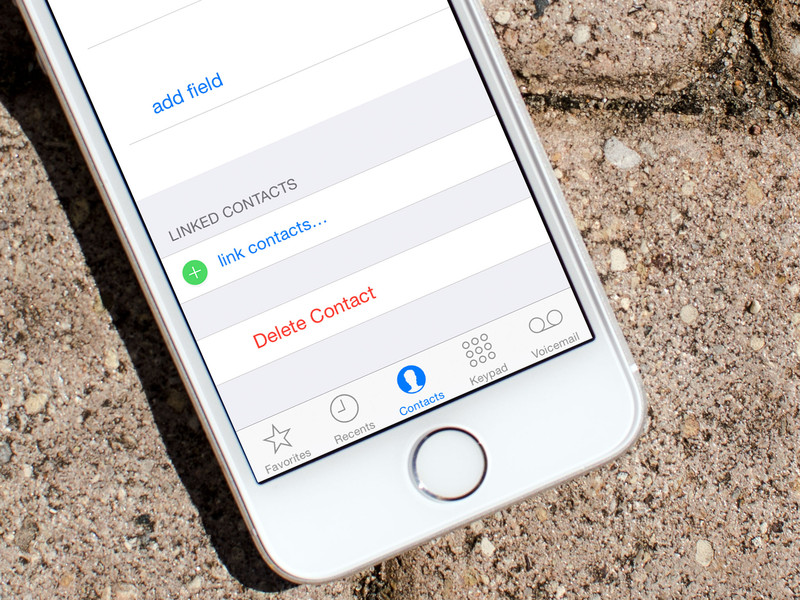 Eliminar contacto de Iphone2