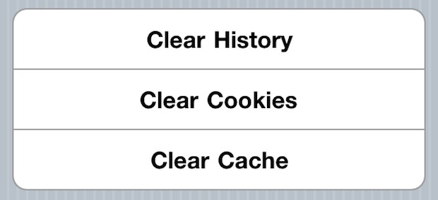 Borrar historial