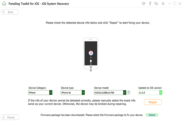 Descargue el Firmware