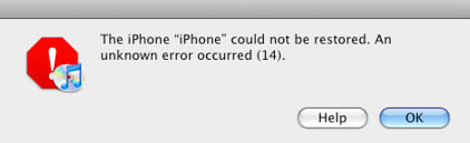 El error 14 del iPhone